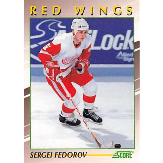 Řadové karty - Fedorov Sergei - 1991-92 Score Young Superstars No.1