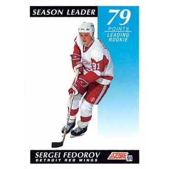 Řadové karty - Fedorov Sergei - 1991-92 Score Canadian English No.298