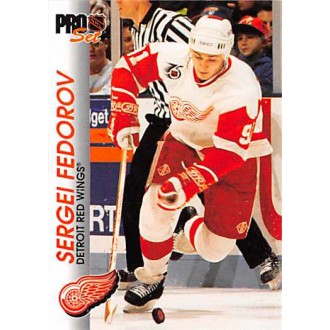 Řadové karty - Fedorov Sergei - 1992-93 Pro Set No.40