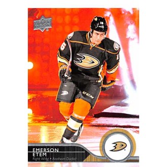 Řadové karty - Etem Emerson - 2014-15 Upper Deck No.255