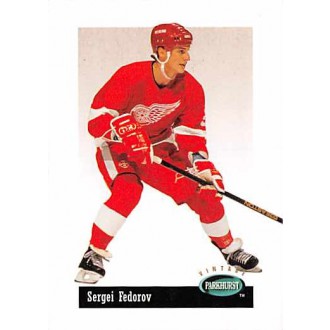 Insertní karty - Fedorov Sergei - 1994-95 Parkhurst Vintage No.V39