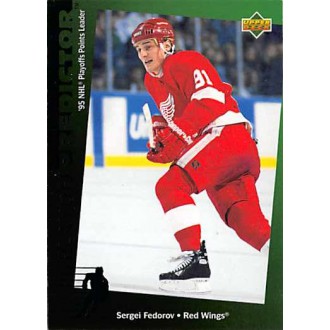 Insertní karty - Fedorov Sergei - 1994-95 Upper Deck Predictor Retail No.R52