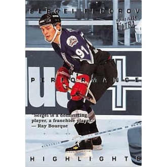 Insertní karty - Fedorov Sergei - 1994-95 Ultra Sergei Fedorov No.1
