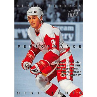 Insertní karty - Fedorov Sergei - 1994-95 Ultra Sergei Fedorov No.6