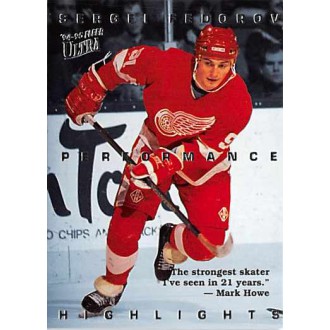 Insertní karty - Fedorov Sergei - 1994-95 Ultra Sergei Fedorov No.8