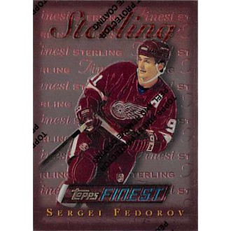 Řadové karty - Fedorov Sergei - 1995-96 Finest No.95