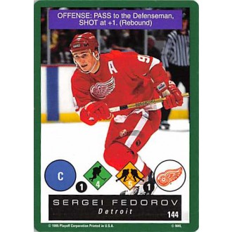 Řadové karty - Fedorov Sergei - 1995-96 Playoff One On One No.144