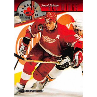 Řadové karty - Fedorov Sergei - 1997-98 Donruss Canadian Ice No.72