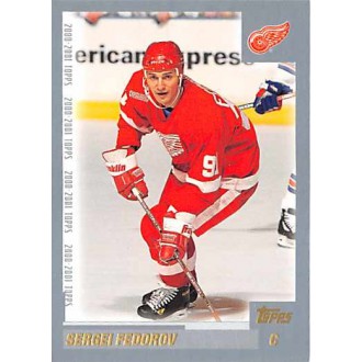 Řadové karty - Fedorov Sergei - 2000-01 Topps No.125