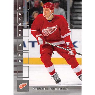 Řadové karty - Fedorov Sergei - 2001-02 BAP Memorabilia No.75