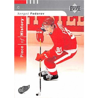 Řadové karty - Fedorov Sergei - 2002-03 Piece of History No.33