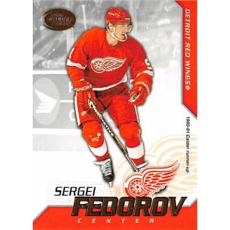 Řadové karty - Fedorov Sergei - 2002-03 Calder No.22