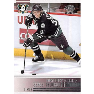Řadové karty - Fedorov Sergei - 2004-05 Pacific No.2