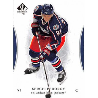 Řadové karty - Fedorov Sergei - 2007-08 SP Authentic No.64