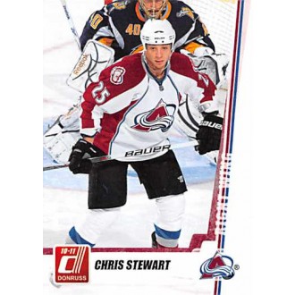 Řadové karty - Stewart Chris - 2010-11 Donruss No.105