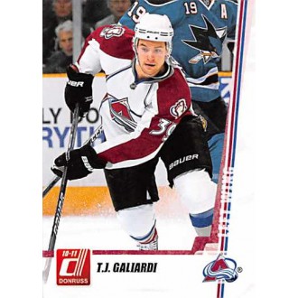 Řadové karty - Galiardi T.J. - 2010-11 Donruss No.125