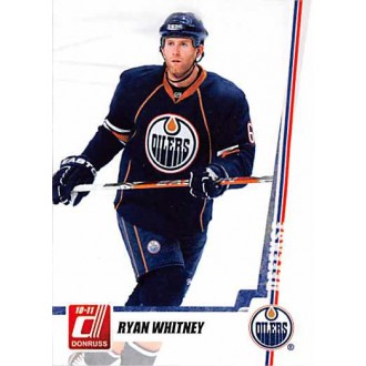 Řadové karty - Whitney Ryan - 2010-11 Donruss No.135