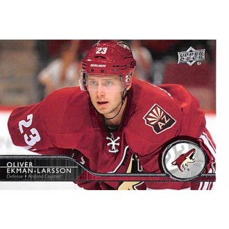 Řadové karty - Ekman-Larsson Oliver - 2014-15 Upper Deck No.262