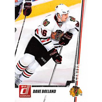 Řadové karty - Bolland Dave - 2010-11 Donruss No.154