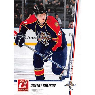 Řadové karty - Kulikov Dmitry - 2010-11 Donruss No.165