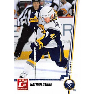 Řadové karty - Gerbe Nathan - 2010-11 Donruss No.182