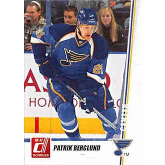 Řadové karty - Berglund Patrik - 2010-11 Donruss No.239