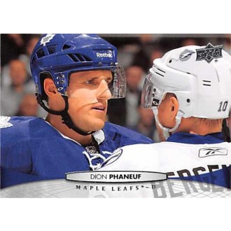 Řadové karty - Phaneuf Dion - 2011-12 Upper Deck No.20