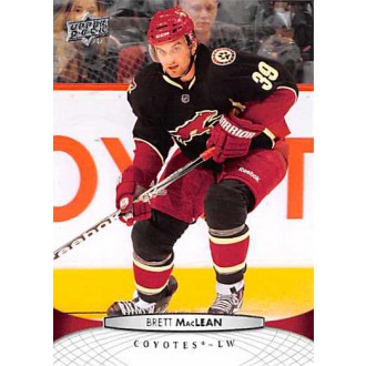 Řadové karty - MacLean Brett - 2011-12 Upper Deck No.56