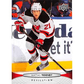 Řadové karty - Tedenby Mattias - 2011-12 Upper Deck No.90