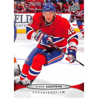 Řadové karty - Kostitsyn Andrei - 2011-12 Upper Deck No.100