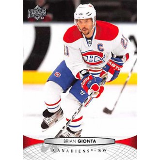 Řadové karty - Gionta Brian - 2011-12 Upper Deck No.103