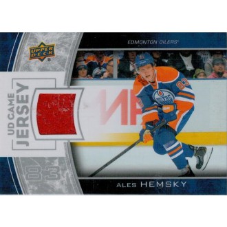 Jersey karty - Hemský Aleš - 2013-14 Upper Deck Game Jerseys No.GJ-HE