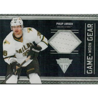 Jersey karty - Larsen Philip - 2011-12 Titanium Game Worn Gear  No.27