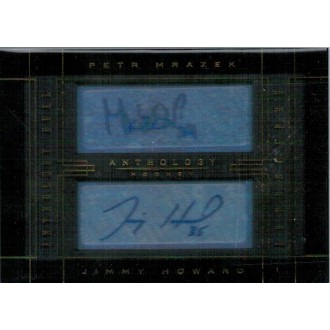 Podepsané karty - Mrázek Petr, Howard Jimmy - 2015-16 Anthology Dual Autographs No.A2-16