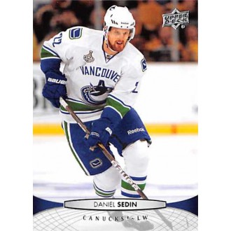 Řadové karty - Sedin Daniel - 2011-12 Upper Deck No.14