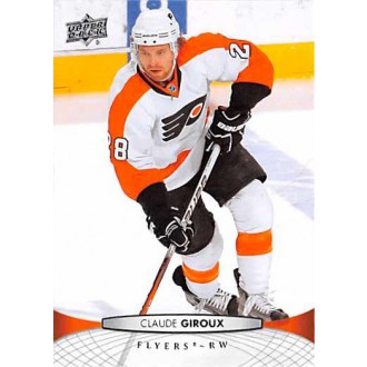 Řadové karty - Giroux Claude - 2011-12 Upper Deck No.59