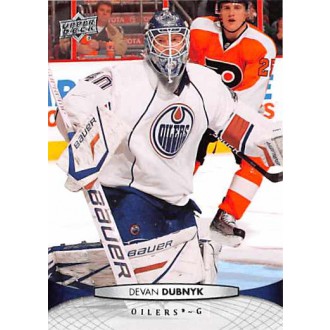 Řadové karty - Dubnyk Devan - 2011-12 Upper Deck No.127
