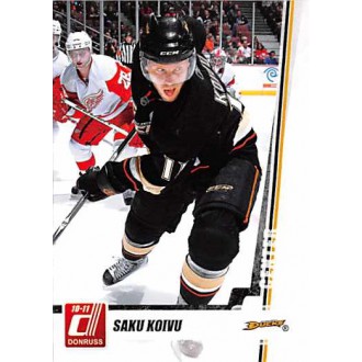 Řadové karty - Koivu Saku - 2010-11 Donruss No.100