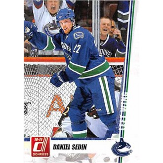 Řadové karty - Sedin Daniel - 2010-11 Donruss No.140