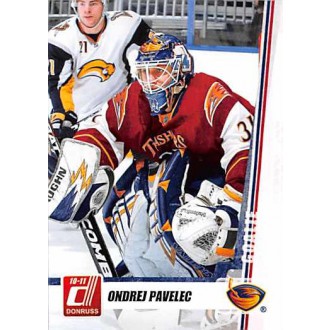 Řadové karty - Pavelec Ondřej - 2010-11 Donruss No.157