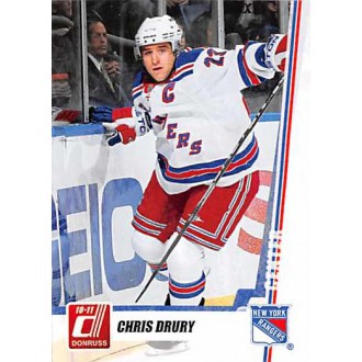 Řadové karty - Drury Chris - 2010-11 Donruss No.173
