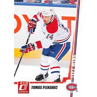 Řadové karty - Plekanec Tomáš - 2010-11 Donruss No.177