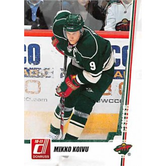 Řadové karty - Koivu Mikko - 2010-11 Donruss No.221