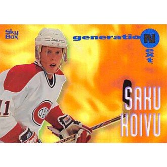 Insertní karty - Koivu Saku - 1995-96 Emotion GeneratioNext No.7