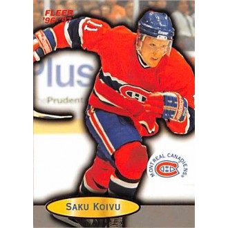 Řadové karty - Koivu Saku - 1996-97 Fleer No.54