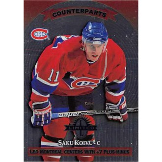 Řadové karty - Koivu Saku, Sundin Mats - 1997-98 Donruss Limited No.9