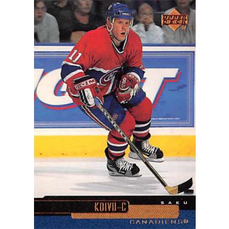 Řadové karty - Koivu Saku - 1999-00 Upper Deck No.67