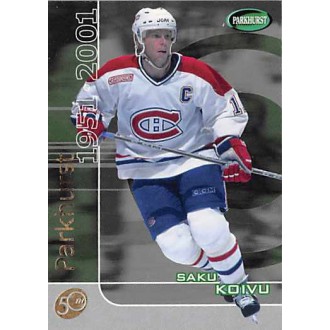 Insertní karty - Koivu Saku - 2000-01 BAP Memorabilia Parkhurst 2000 No.P124