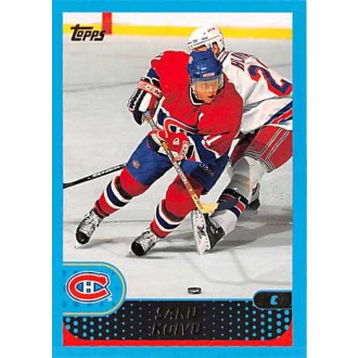 Řadové karty - Koivu Saku - 2001-02 Topps No.66