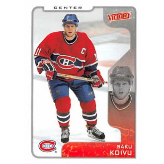 Řadové karty - Koivu Saku - 2001-02 Victory No.185